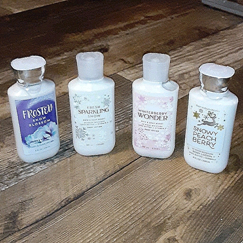 4 NWT Bath & Body Works Body Lotion